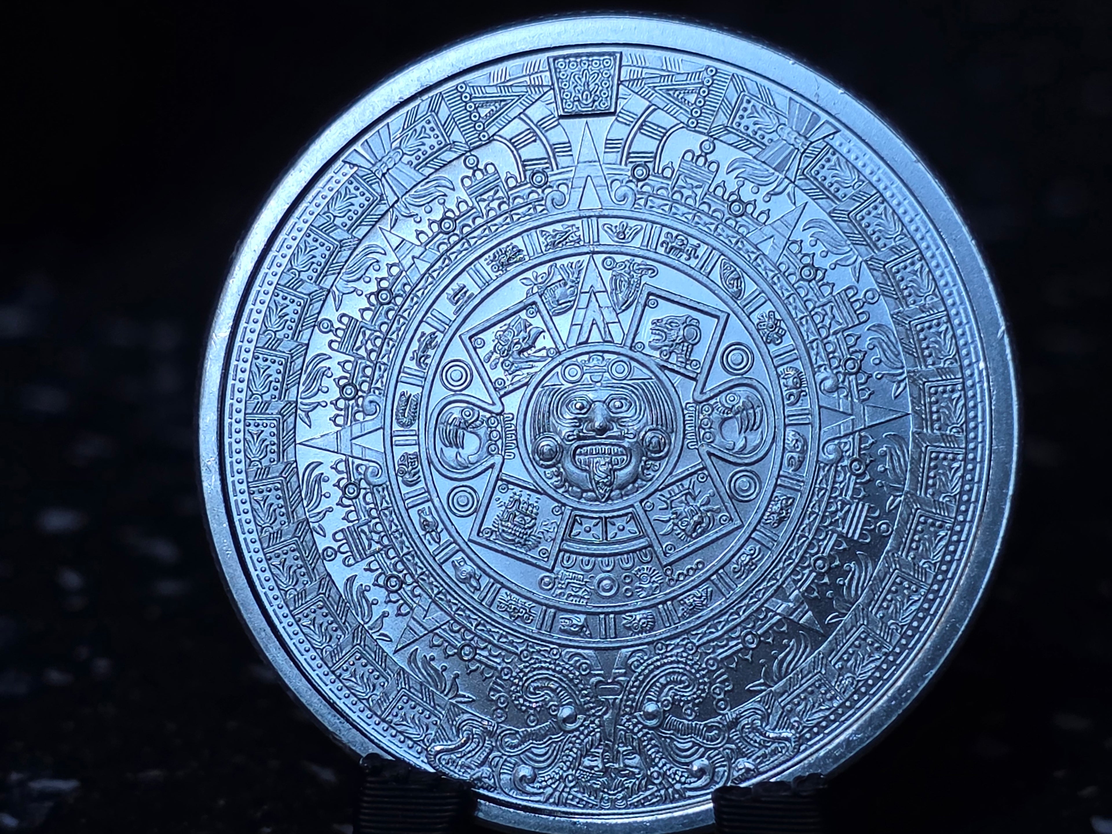 The Aztec Sun Stone: A Legacy in Silver
