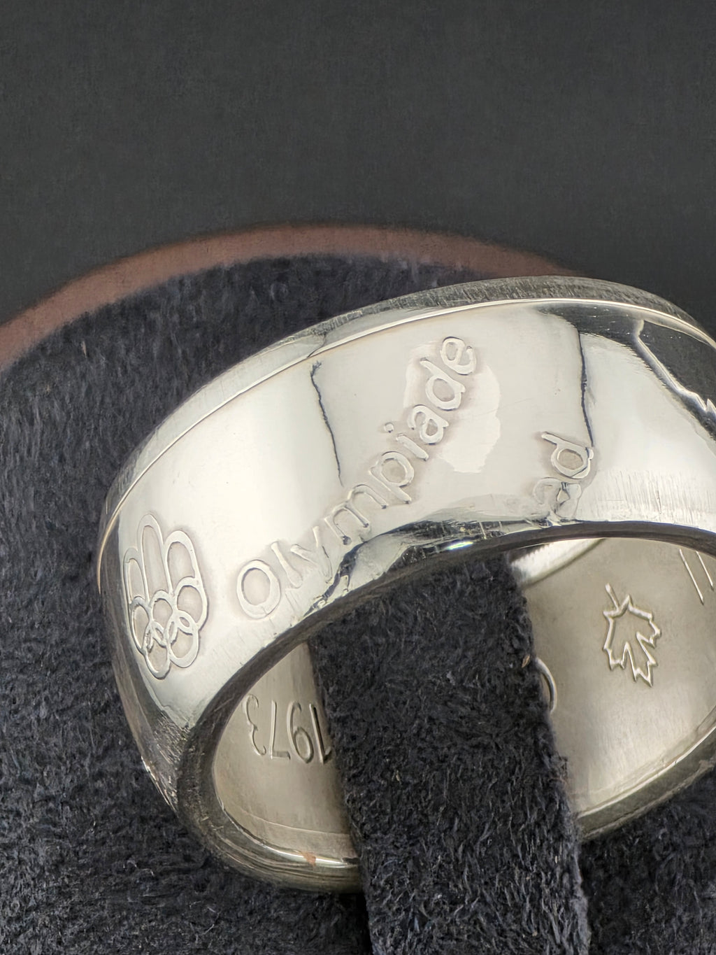 The Continental Sovereign (1973 $5 Silver Montreal Olympic Coin - North American Map)