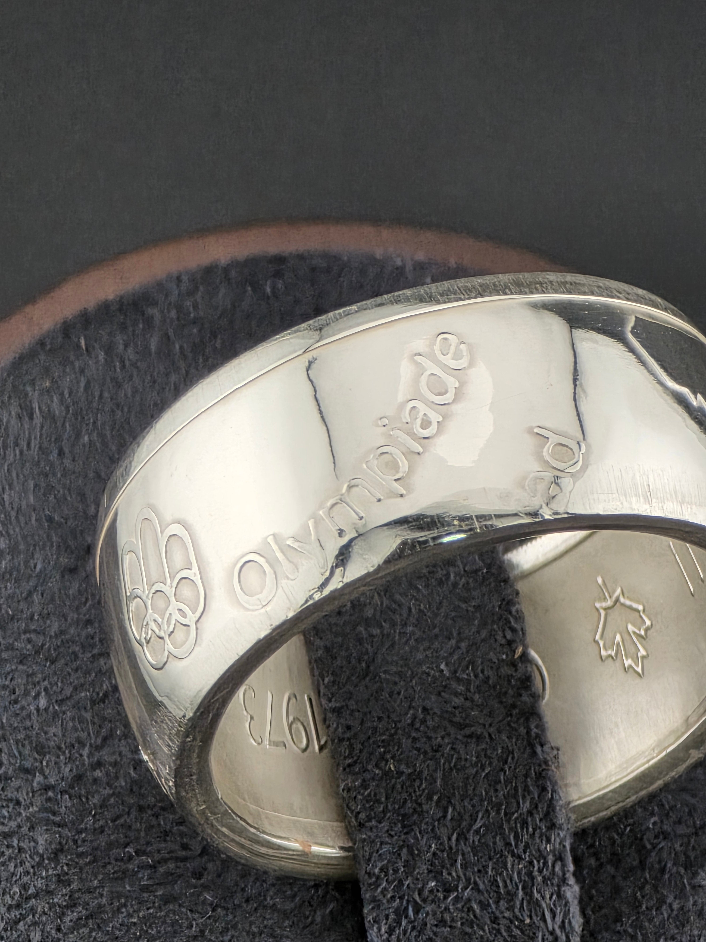 The Continental Sovereign (1973 $5 Silver Montreal Olympic Coin - North American Map)