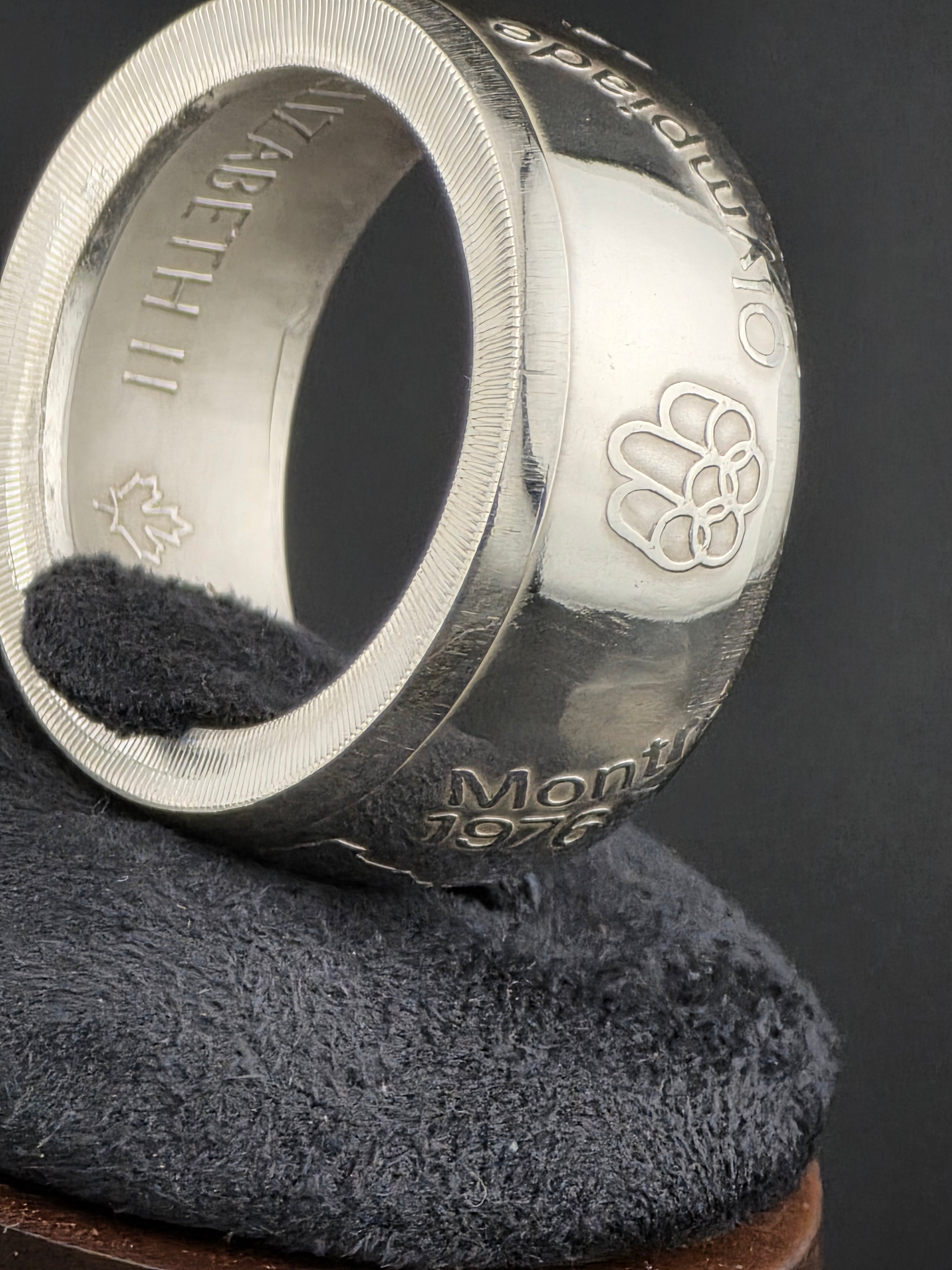 The Continental Sovereign (1973 $5 Silver Montreal Olympic Coin - North American Map)