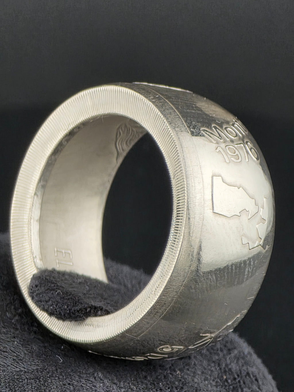 The Continental Sovereign (1973 $5 Silver Montreal Olympic Coin - North American Map)